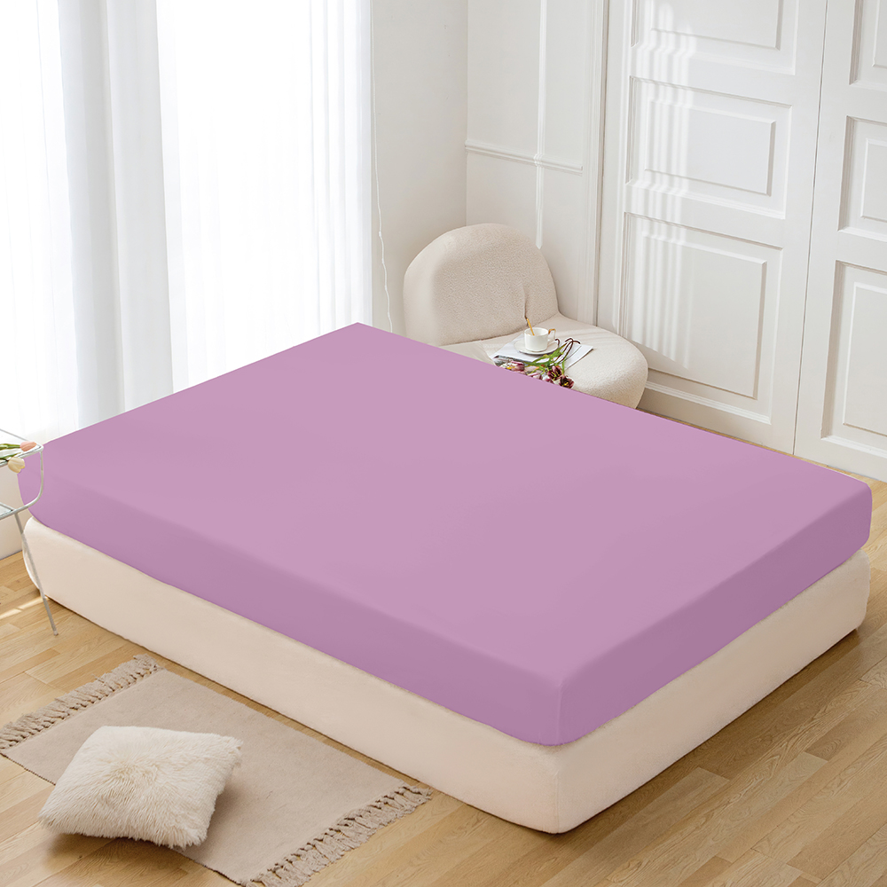 브라운 장착 시트 보호 덮개